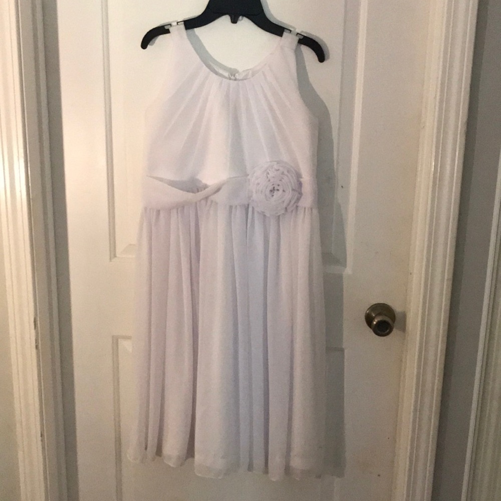 Custom made flower girl dress.